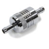 RUSSELL Fuel Filter 5/16in Push- On Chrome 645060