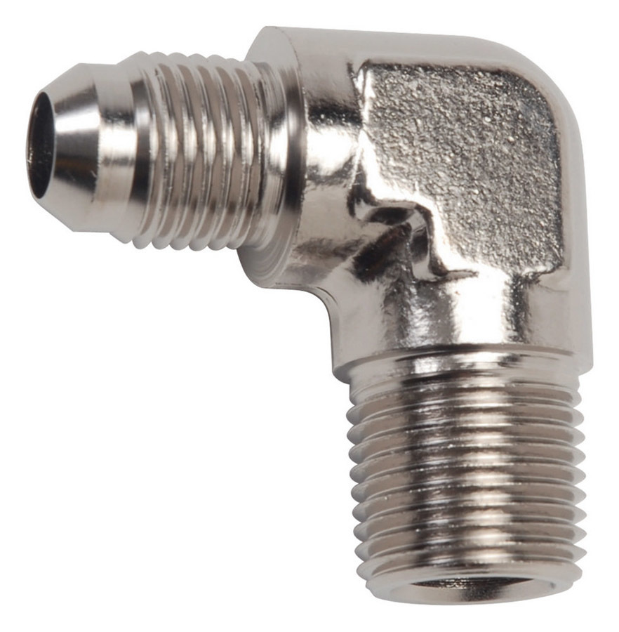 RUSSELL Endura Adapter Fitting #3 to 1/8 NPT 90 Degree 660791