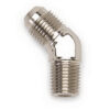 RUSSELL Endura Adapter Fitting #6 to 1/4 NPT 45 Degree 660951