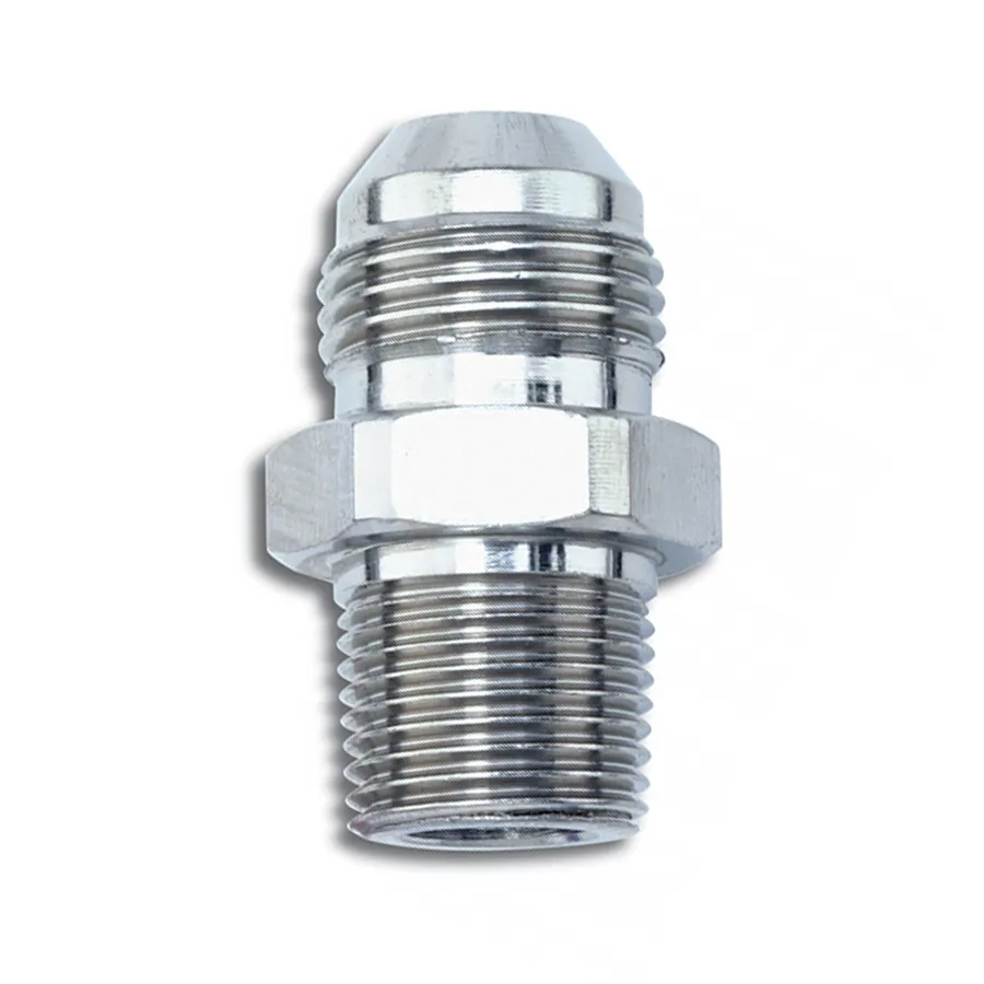 RUSSELL Endura Adapter Fitting #10 to 3/8 NPT Straight 670031