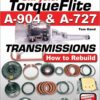 S-A BOOKS Chrysler Torqueflite A90 4 and A727 Transmissions SA394