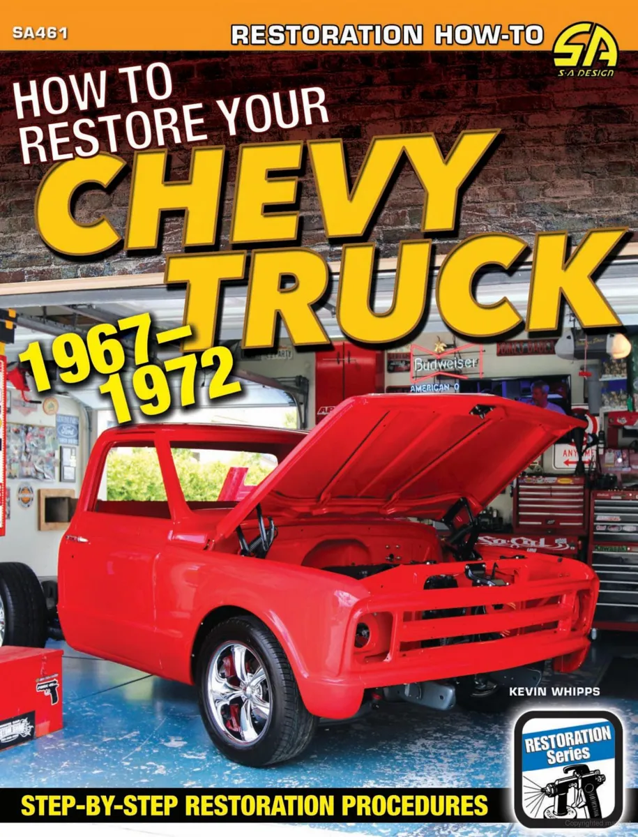 S-A BOOKS 67-72 Chevy Truck How To Restore SA461