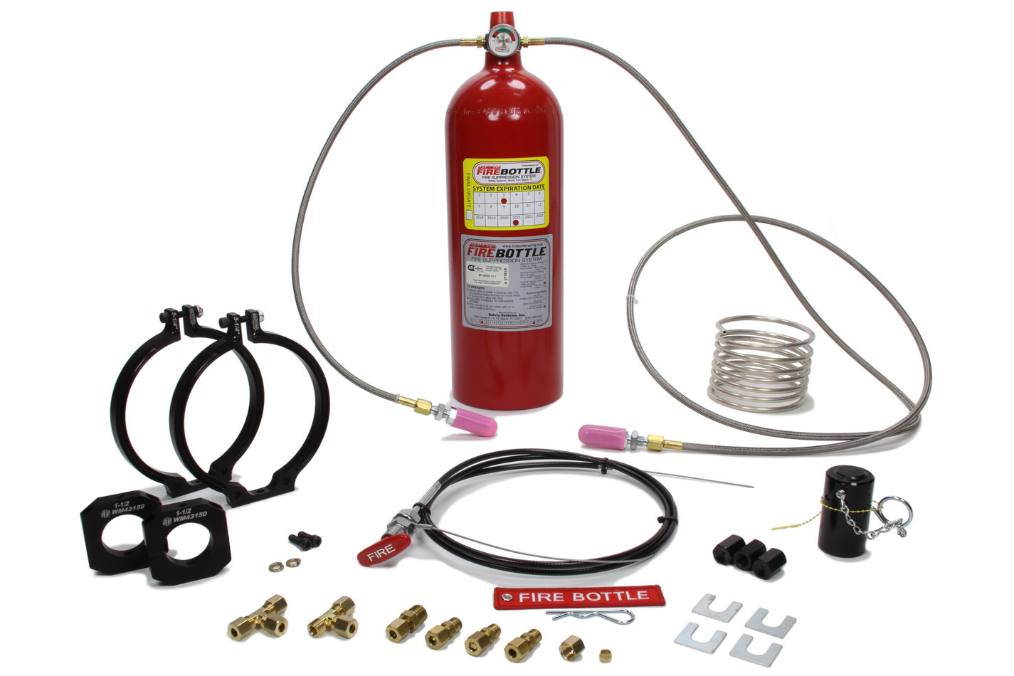 SAFETY SYSTEMS Fire Suppression System 10lb Automatic & Manual PAMRC-1002-N