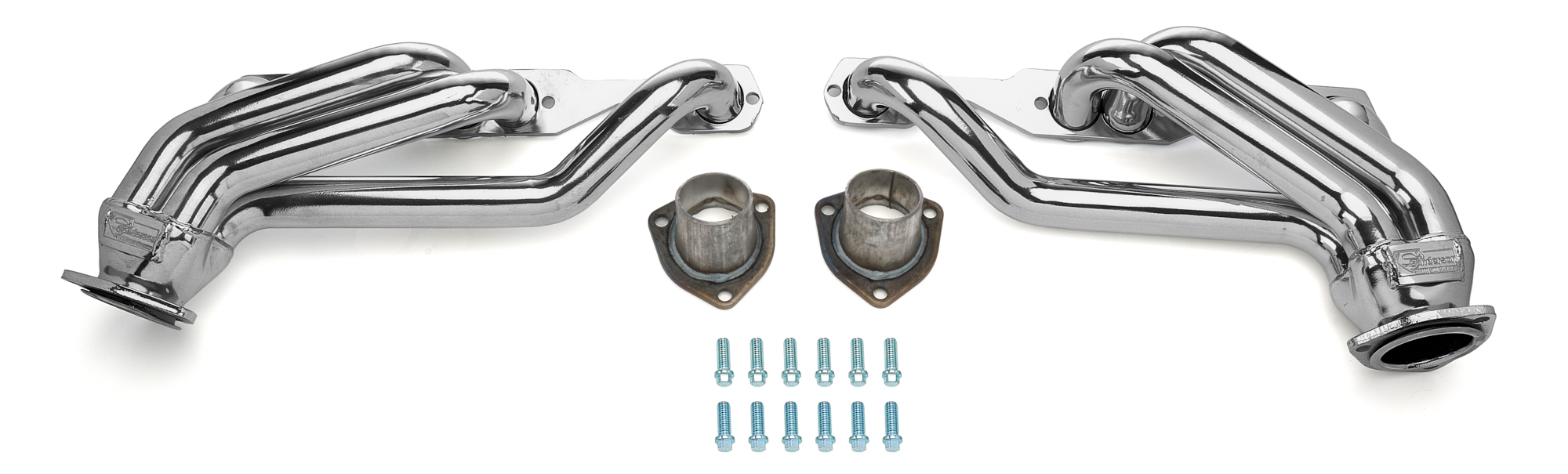 SANDERSON SBC Headers Blueprint Engine Silver Ceramic CC16BP-SEC