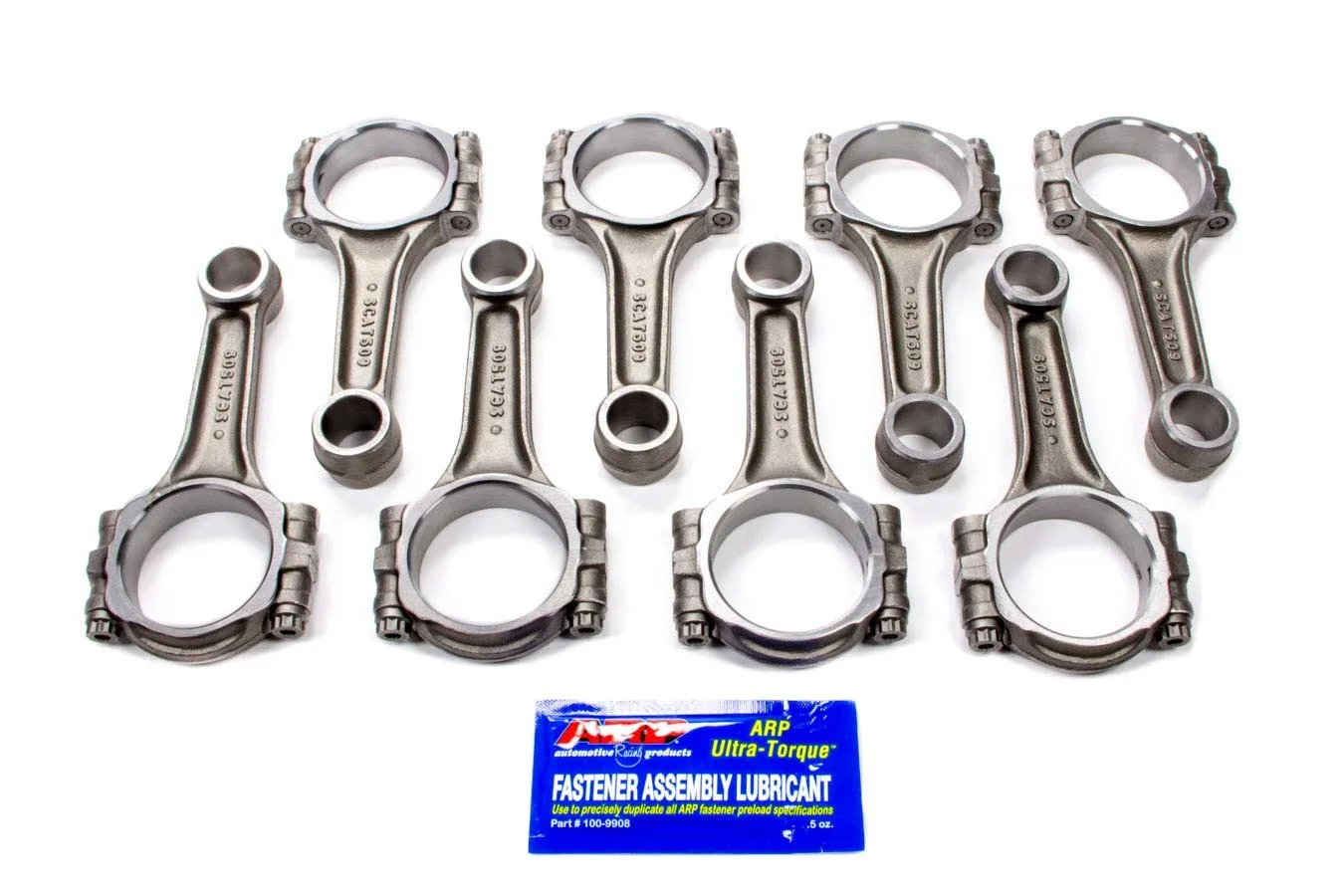 SCAT ENTERPRISES SBF 4340 Forged I-Beam Rods 5.090 2-ICR5090P