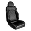 SCAT ENTERPRISES Black Vinyl Seat Touring 1680 Series LH 80-1680-51L
