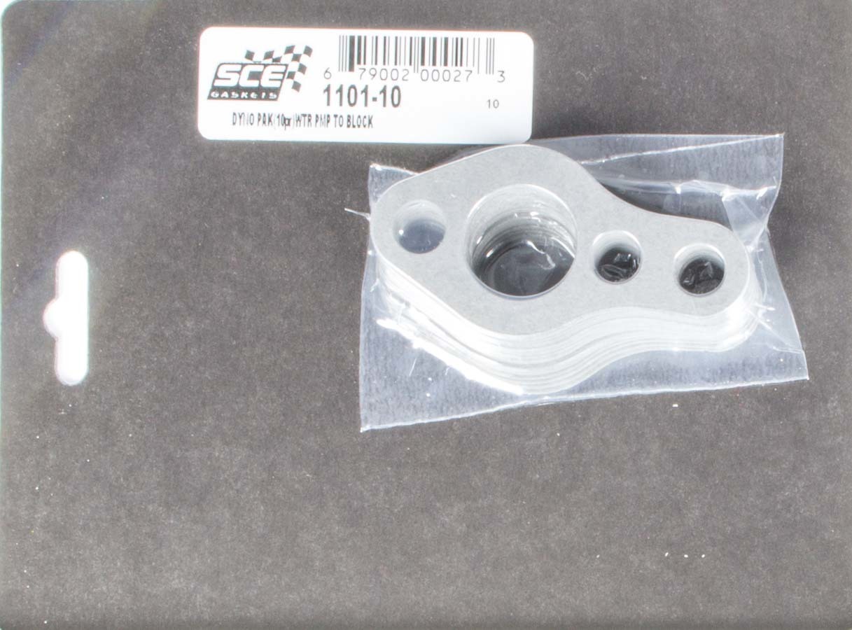 SCE GASKETS SBC Water Pump Gaskets Dyno-Pak (10pr) -291554