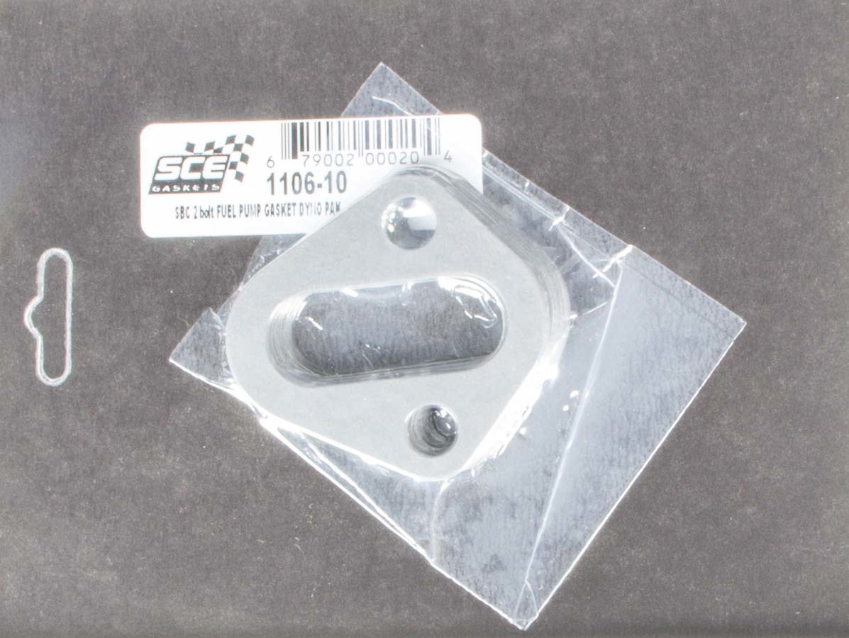 SCE GASKETS SBC Fuel Pump Gaskets Dyno-Pak (10) -289728
