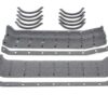 SCE GASKETS SBC Oil Pan Gaskets - Dyno-Pak (10) 11095-10