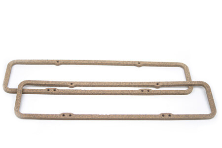 SCE GASKETS Valve Cover Gasket Set SBC - Cork 5/16 Thick 111076