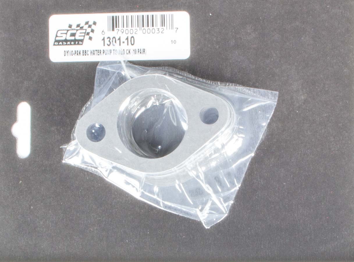 SCE GASKETS BBC Water Pump Gaskets (10pr) Dyno Pack -218505
