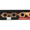 SCE GASKETS 1.875 Dia. BBC Copper Embossed Exhaust Gasket 4013