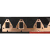 SCE GASKETS Ford FE Copper Exhaust Gasket Set 4034