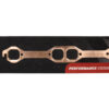 SCE GASKETS 18 Degree SBC Copper Embossed Exhaust Gasket 4111