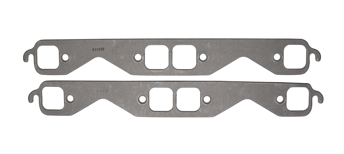 SCE GASKETS SBC Exhaust Gasket Set Square Port 411180