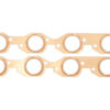 SCE GASKETS BBC Copper Exhaust Gskts 2.00 Round Port 4313