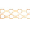 SCE GASKETS Copper Exhaust Gaskets - SBF w/EDE 7721 Heads 4636