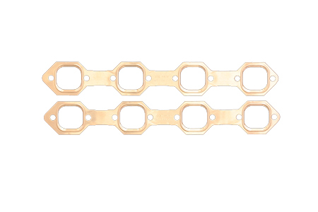 SCE GASKETS Copper Exhaust Gaskets - SBF w/EDE 7721 Heads 4636