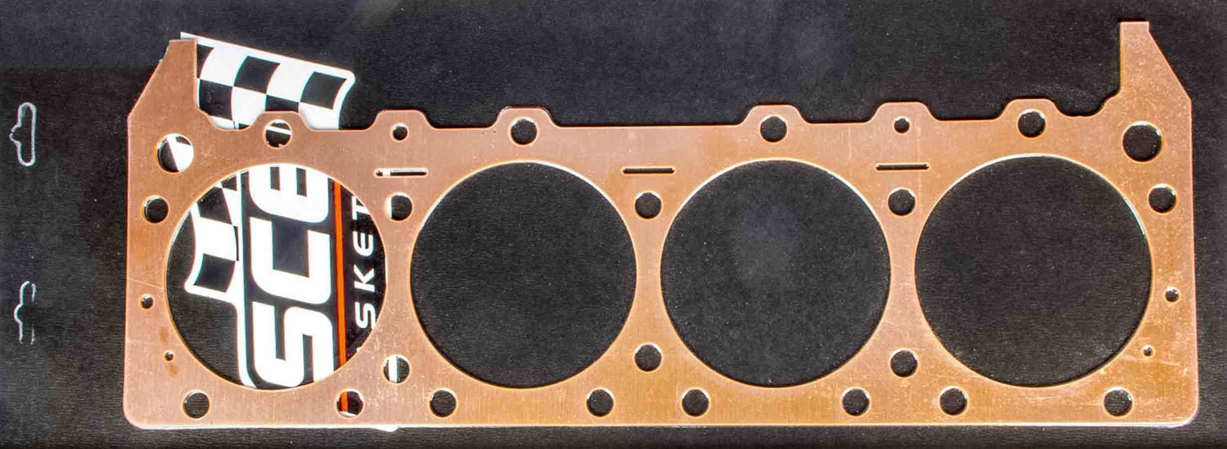 SCE GASKETS BBM Copper Head Gasket 4.380 x .043 P643843