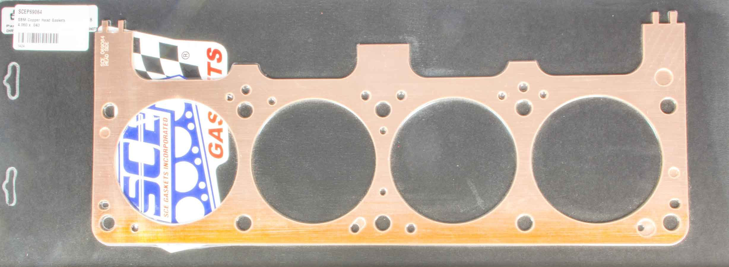SCE GASKETS SBM Copper Head Gasket LH 4.060 x .043 P690643L