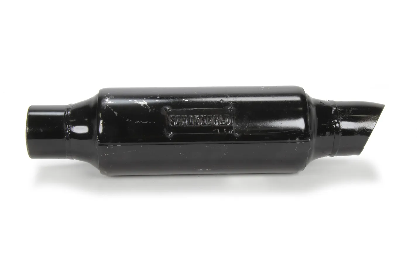 SCHOENFELD Muffler Mini Sprint 2in Inlet 2-1/4 Outlet 13in MS132022