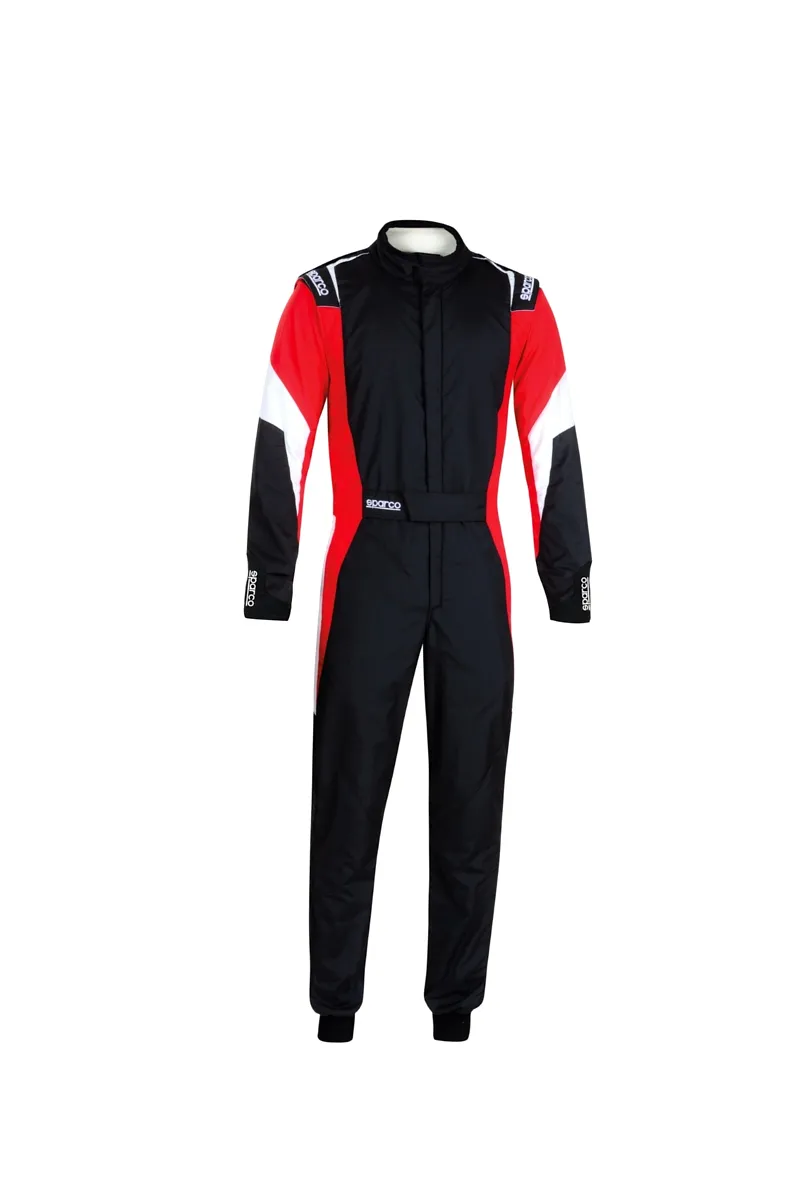 SPARCO Comp Suit Black/Red Large 001144B56NRRB