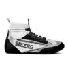 SPARCO Shoe Superleggera Size 44 White / Black 0012A344BINR