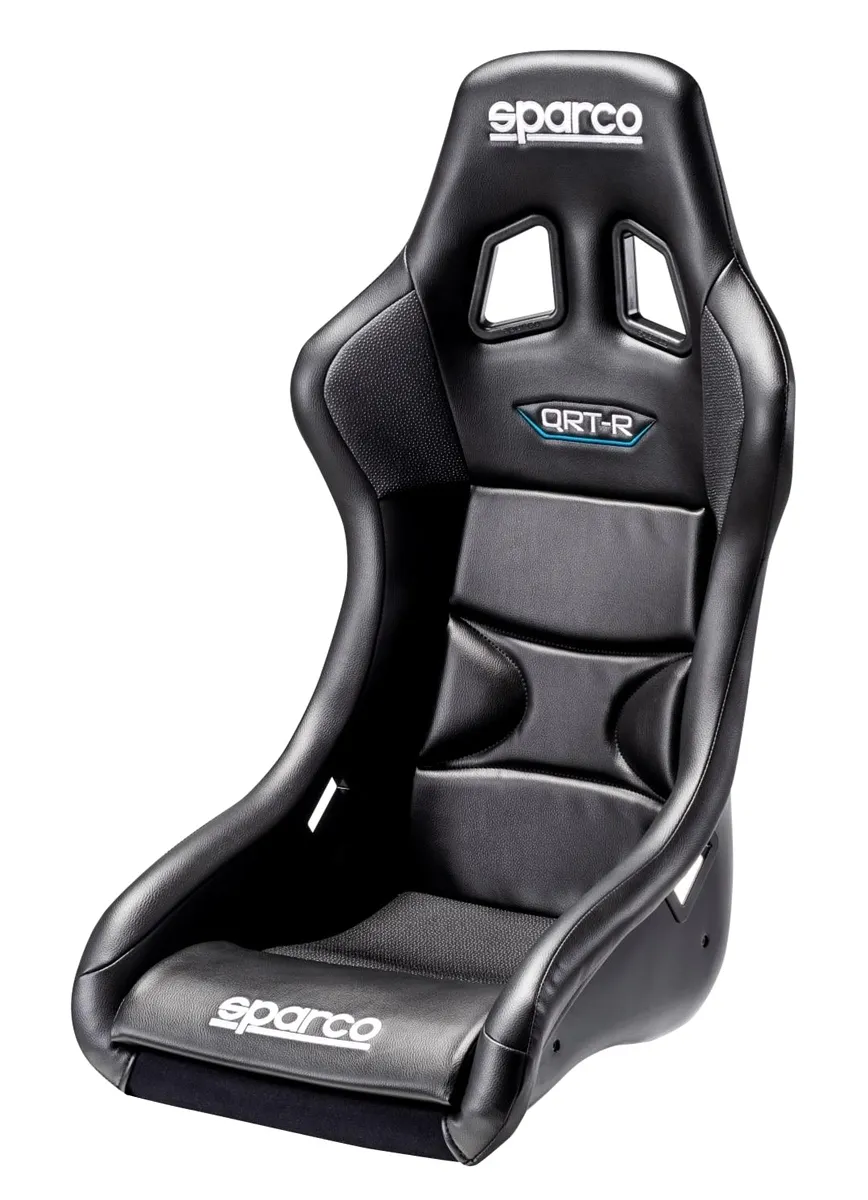 SPARCO Seat QRT-R Black Vinyl 008012RNRSKY
