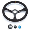 SPARCO Steering Wheel 368 Black Suede 015R368MSN