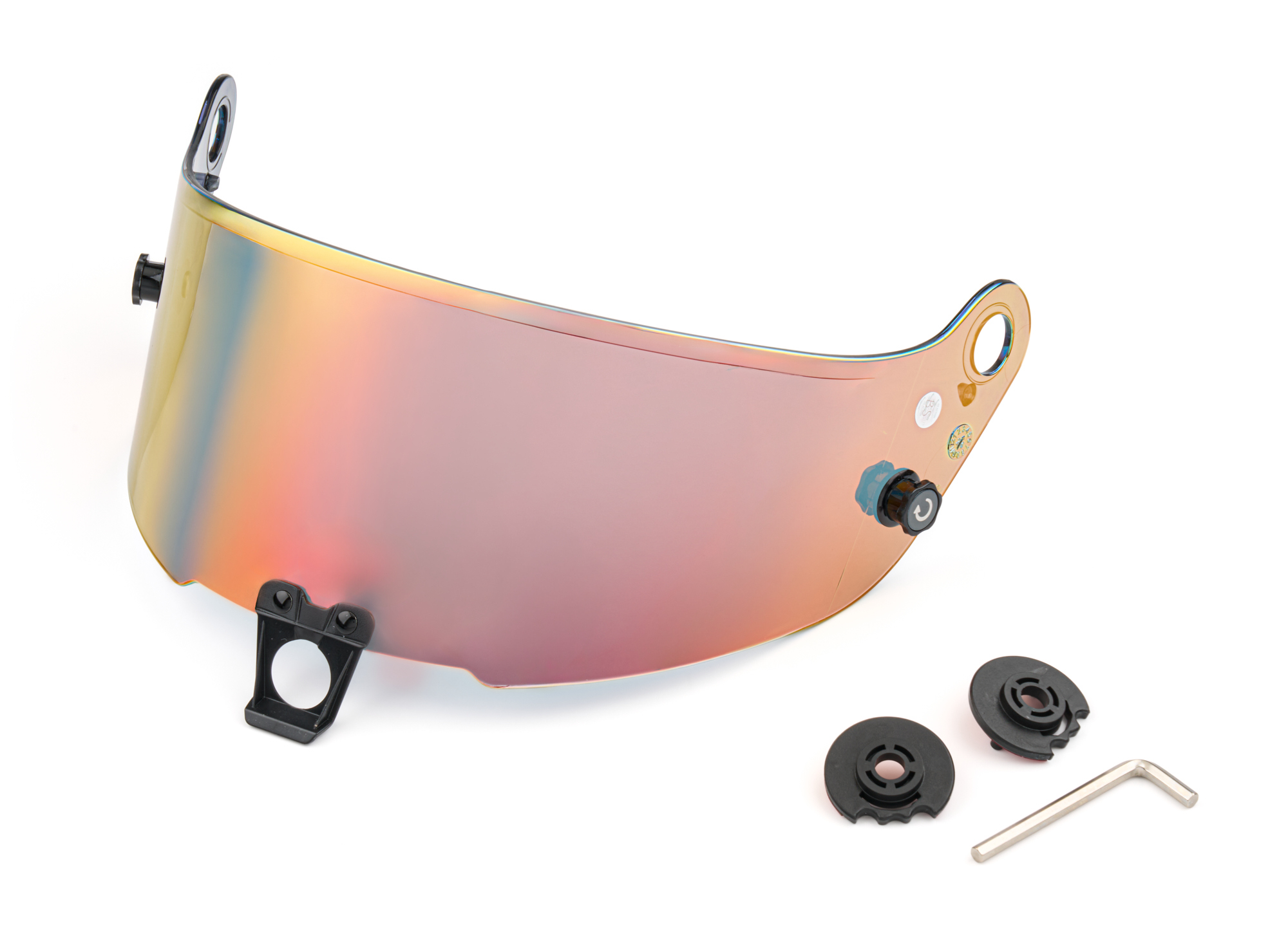 SPARCO Visor Red Stealth BRA0015B0R3100N
