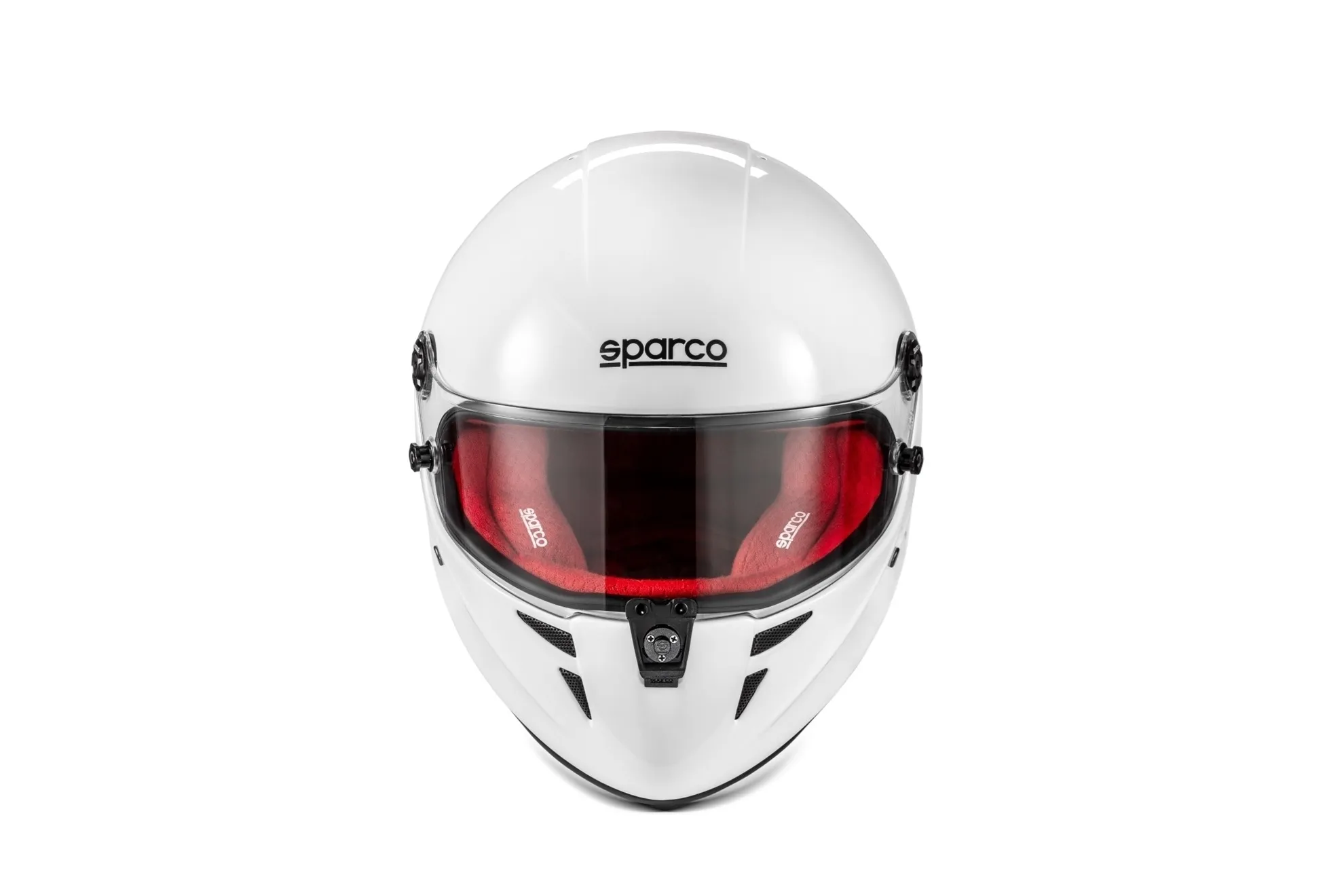 SPARCO Helmet Stealth X-Large White Red Int SA2025 BRH0007B0W090XL