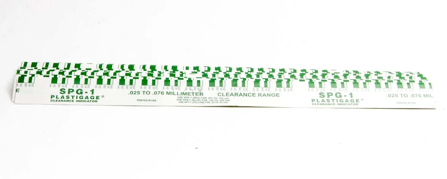 SEALED POWER .001in-.003in Plastigage Green SEASPG1-12