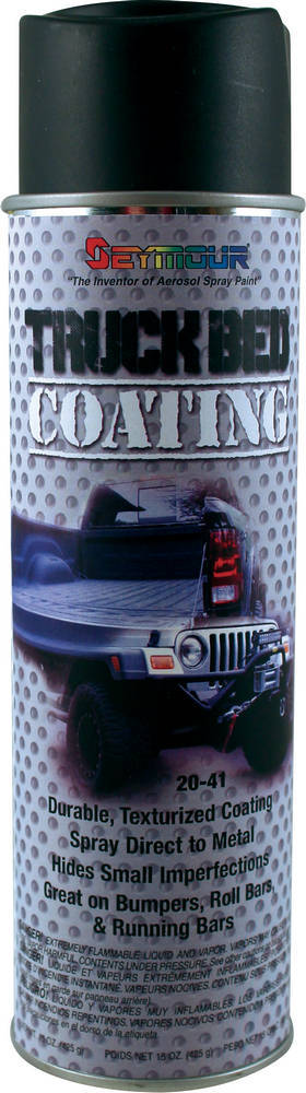 SEYMOUR PAINT Truck Bed Coating Black 20oz. 20-41