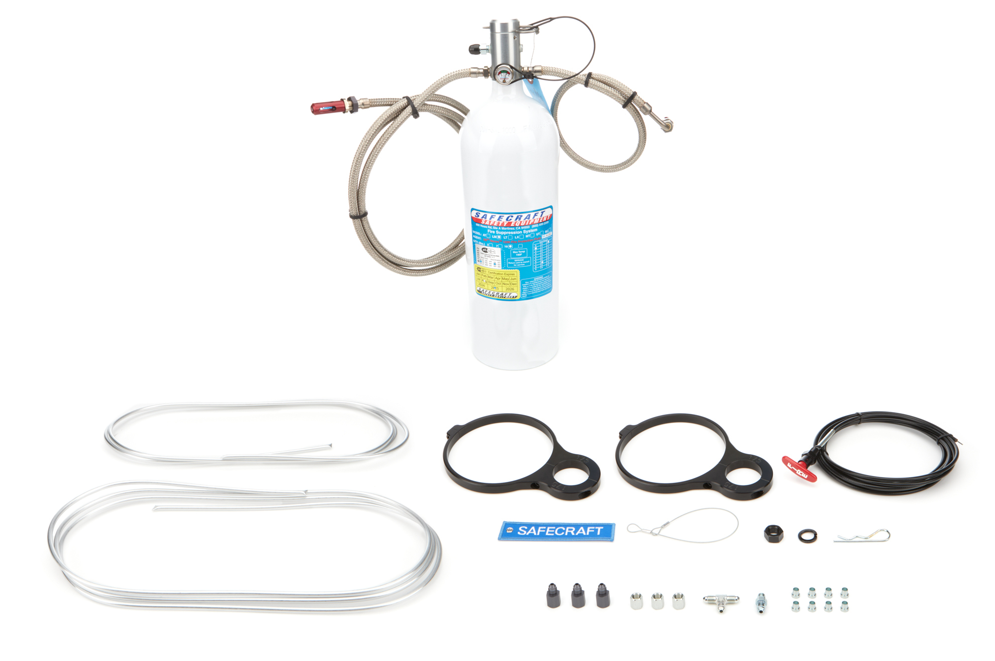 SAFECRAFT Fire System 10lbs LM w/ 1.75in Bracket Auto/Man LM10JHK-175-21-85B