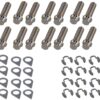 STAGE 8 FASTENERS Header Bolt Kit - 12pt. 3/8-16 x 1-1/4 (16) 8913B