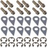 STAGE 8 FASTENERS Header Bolt Kit - 6pt. 3/8-16 x 1in (12) 8916A