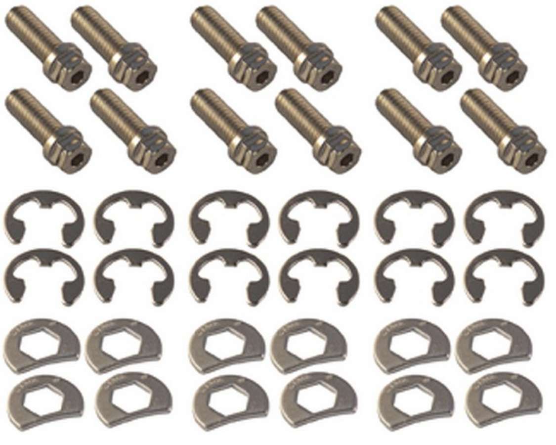 STAGE 8 FASTENERS S/S Header Bolt Kit - 6pt. 3/8-16 x 1in (12) 8951