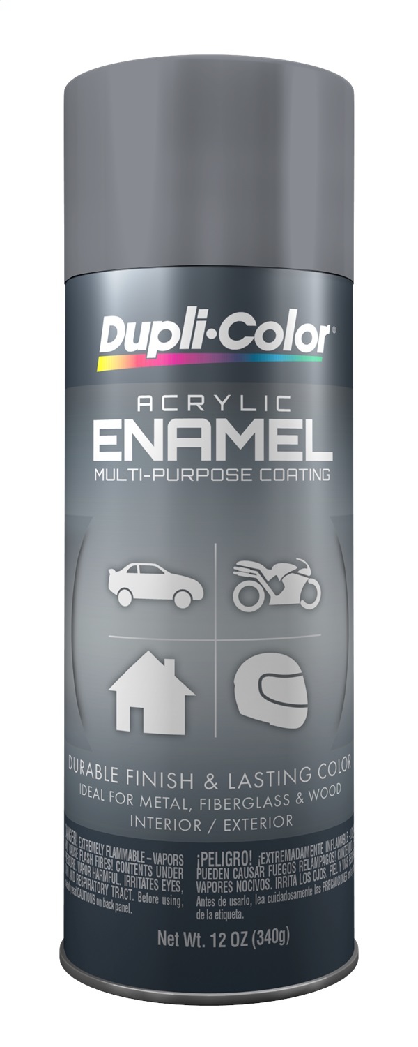 DUPLI-COLOR/KRYLON Machinery Gray Enamel Paint 12oz DA1612