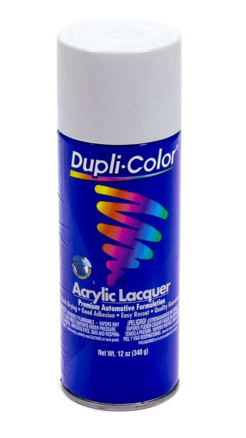 DUPLI-COLOR/KRYLON Gloss White Lacquer Paint 12oz DAL1675