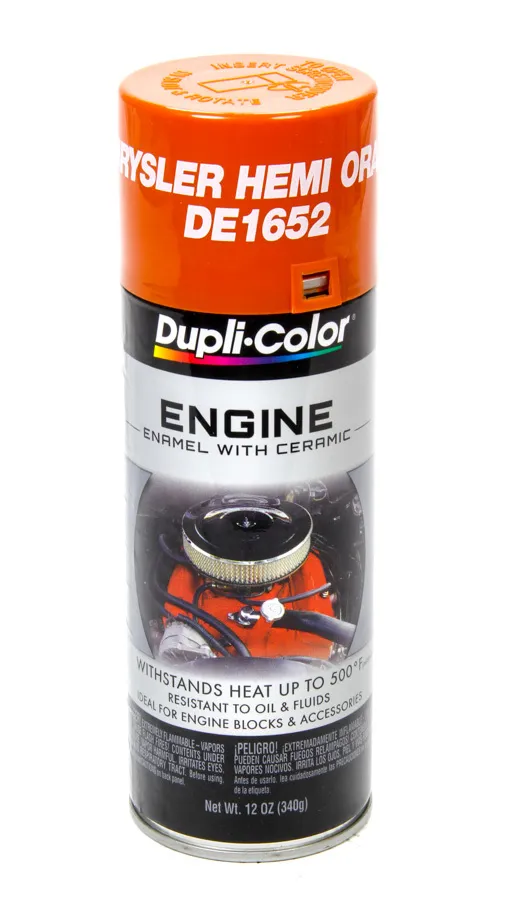 DUPLI-COLOR/KRYLON Hemi Orange Engine Paint 12oz DE1652