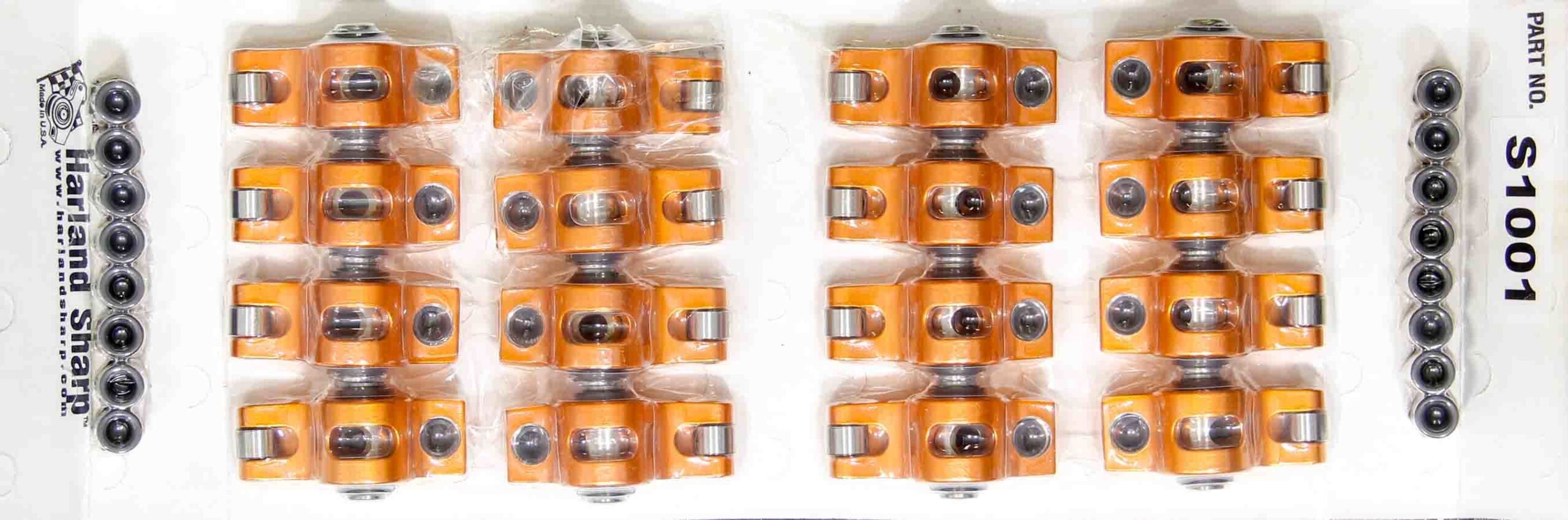 SHARP ROCKERS SBC Rocker Arms - 1.6 Ratio 7/16 Stud S1005
