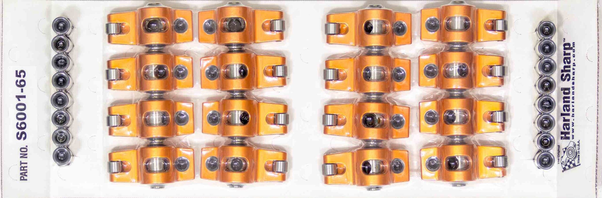 SHARP ROCKERS Pontiac Rocker Arms - 1.65 Ratio 7/16 Stud S6001-65