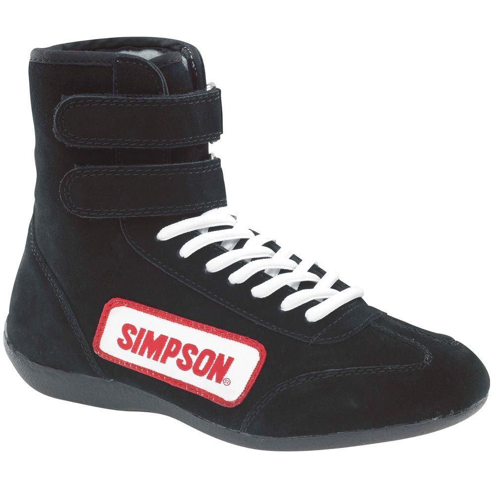 SIMPSON SAFETY High Top Shoes 13 Black 28130BK