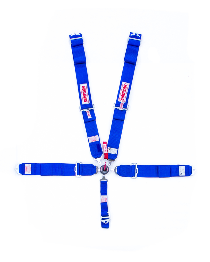 SIMPSON SAFETY 5-PT Harness System CL P/D B/I Ind 55in 29110BL