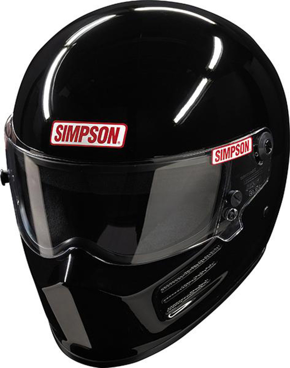 SIMPSON SAFETY Helmet Bandit X-Large Gloss Black SA2020 7200042