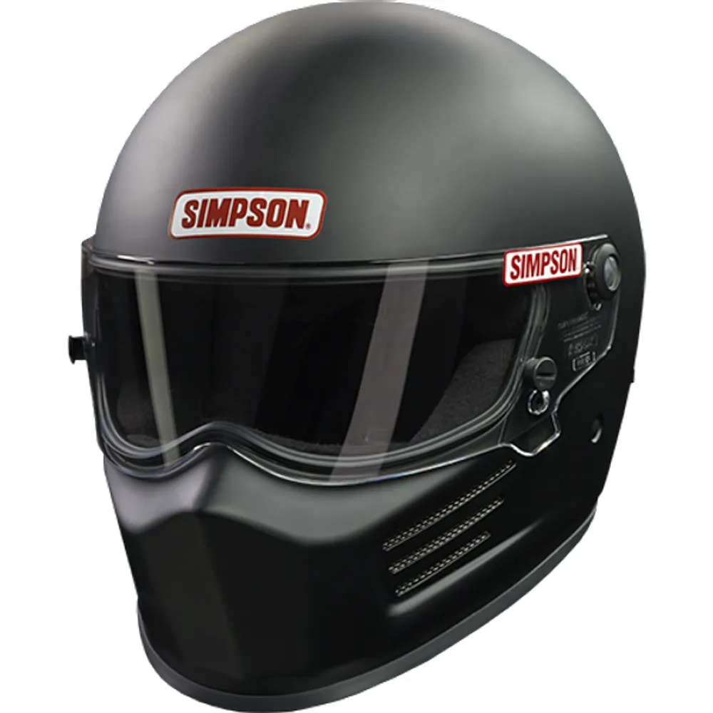 SIMPSON SAFETY Helmet Bandit XX-Large Flat Black SA2020 7200058
