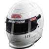 SIMPSON SAFETY Helmet Speedway Shark 7-3/8 White SA2020 7707381