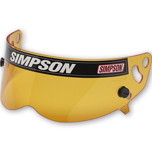 SIMPSON SAFETY Shield Amber/BlueBlocker Bandits/ Diamond Back 89403A