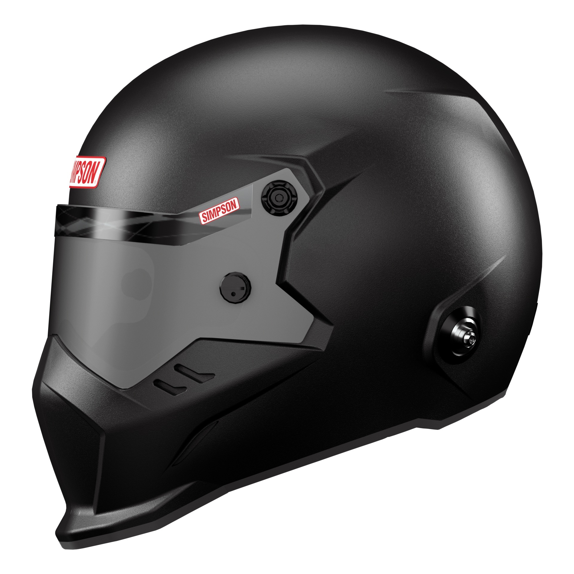 SIMPSON SAFETY Helmet KingSnake X-Lrg Matte Black SA2025 9290048