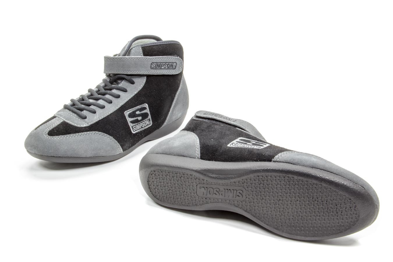 SIMPSON SAFETY Midtop Shoe Black 8 MT800BK
